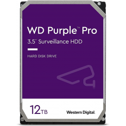 Жесткий диск для видеонаблюдения HDD 12Tb Western Digital Purple SATA 6Gb/s 256Mb 3,5" WD121PURZ