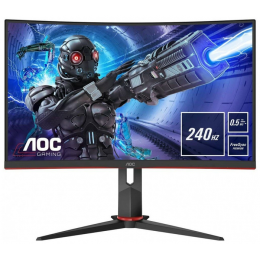 Монитор Игровой 27" AOC C27G2ZU/BK VA Curved 240Гц 0.5мс 300кд/м2 3000:1 80M:1 2xHDMI DP 2x2W Черный