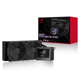 Водяное охлаждение CPU Asus ROG RYUJIN III 240 Liquid CPU Cooler, 2 x12cm, Black